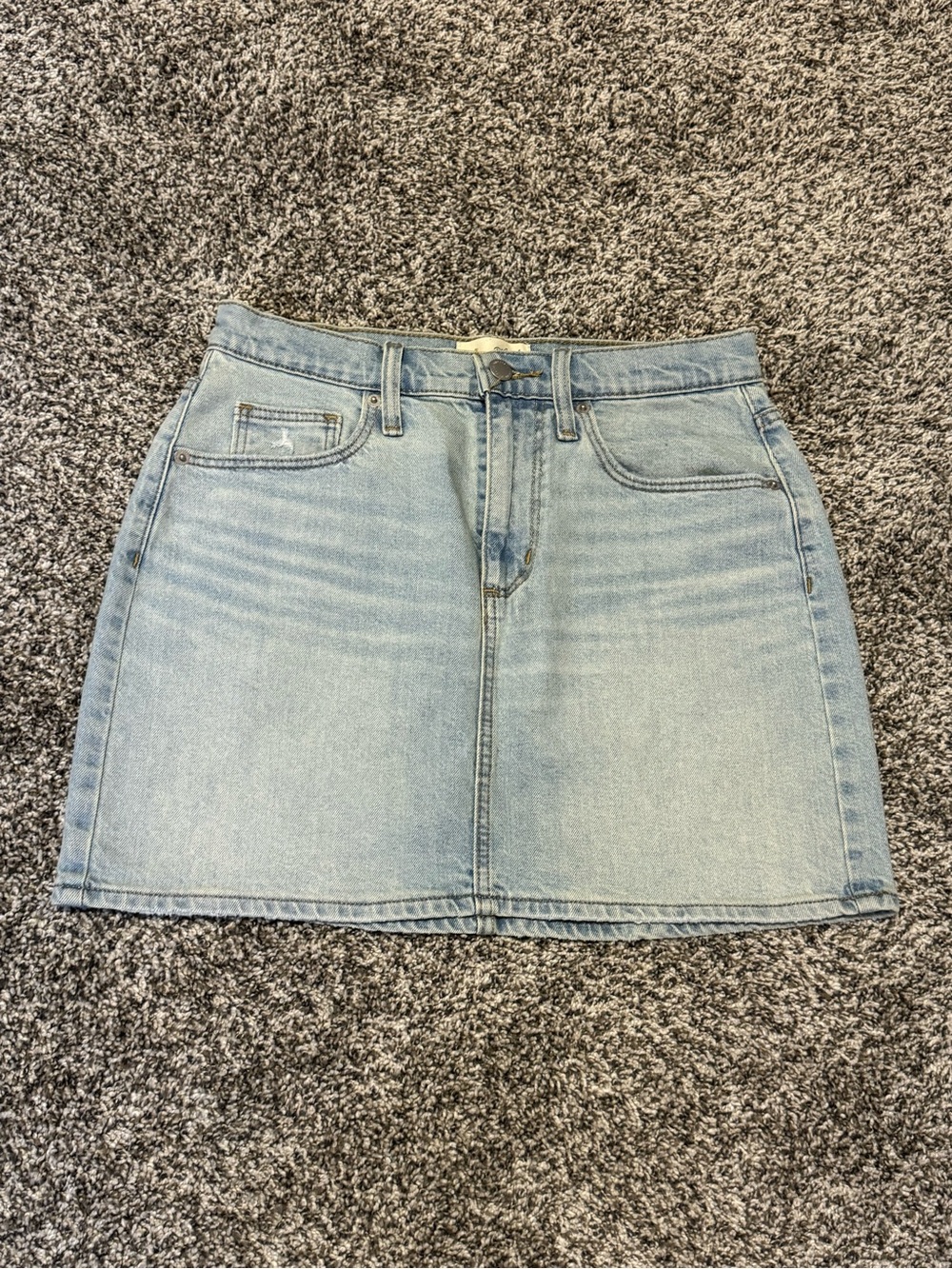 Universal Thread Light Blue Denim Mini Skirt